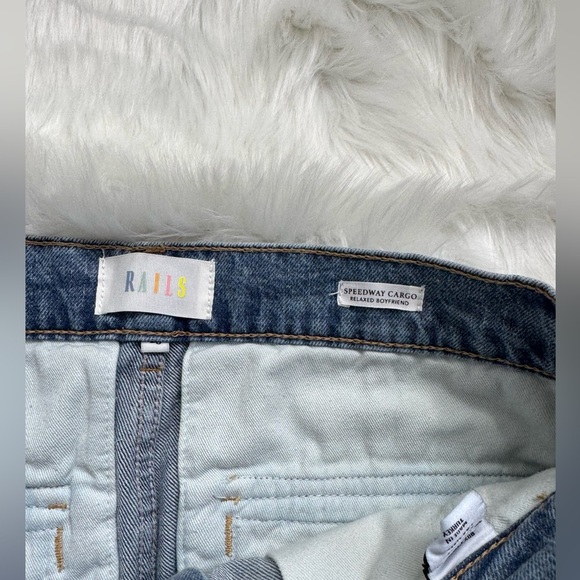 RAILS Speedway Cargo Boyfriend Jeans 28 - Picture 3 of 4